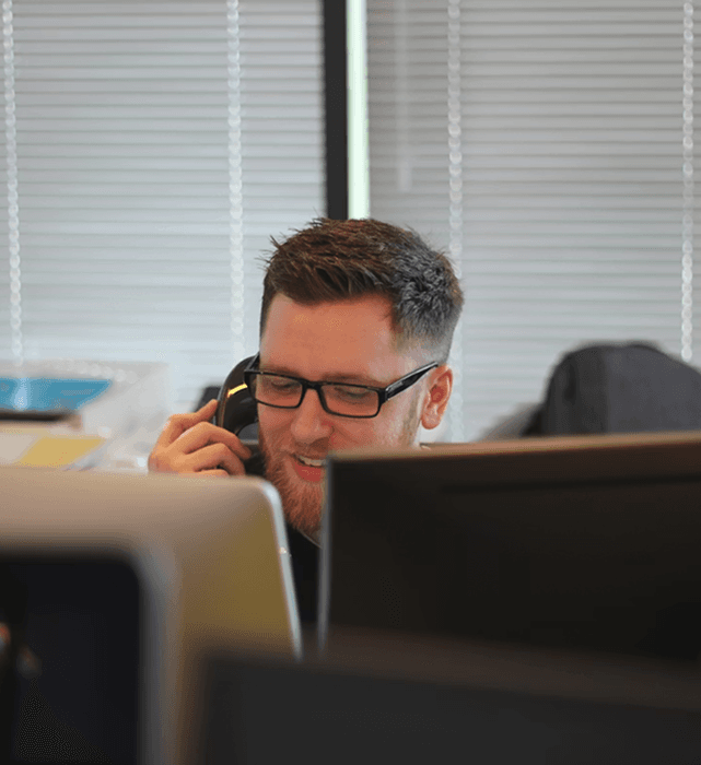 Professional working